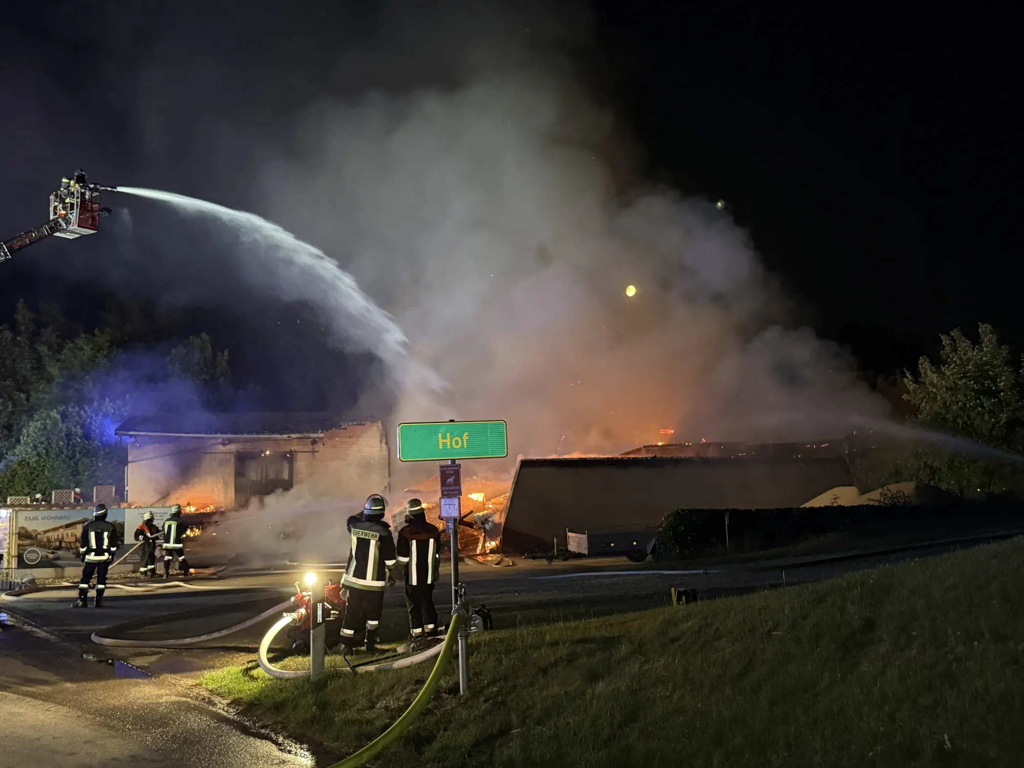 Millionenschaden bei Brand auf Golfplatz
