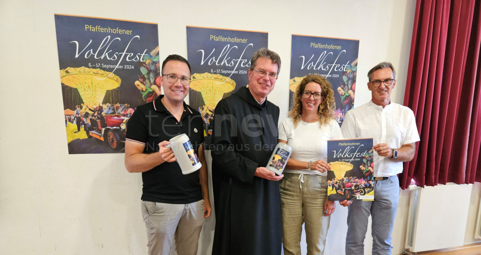 PFAFFENHOFEN AN DER ILM - 🎨 Stadt sucht bis 4. Juni 2025 neues Volksfest-Plakat. Wettbewerb mit 750 Euro Preisgeld, Thema: Begegnung & Tradition 🍺