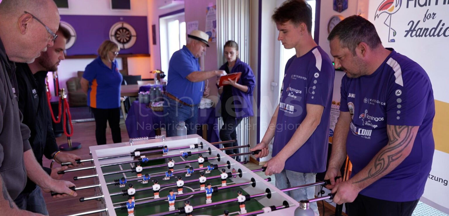 SCHROBENHAUSEN - ⚽ Weltrekord im Tischfußball am Sonntag (11.05.2025). Tischfußball-Spiel für den guten Zweck – Inklusion & ein starkes Miteinander im Fokus 💪