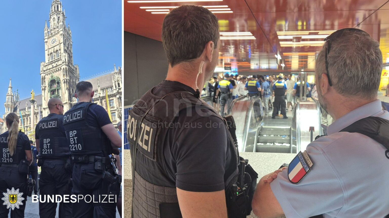 MÜNCHEN – 🚨 Bundespolizei zieht positive Bilanz zum Champions-League-Finale am Samstag (31.05.2025) – keine Störungen im Bahnbereich! 🙌