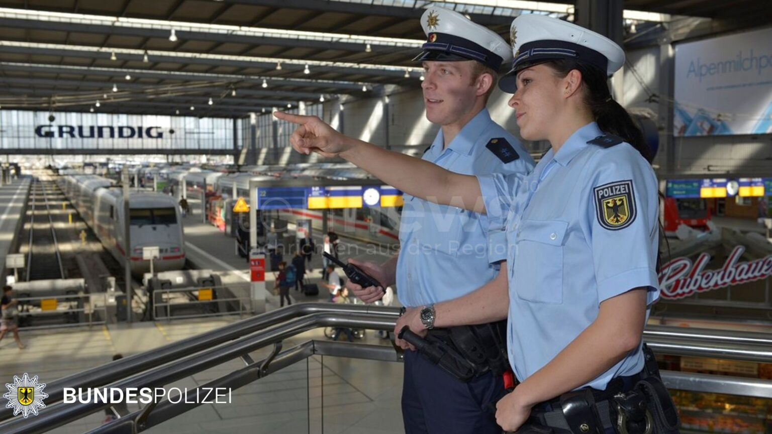 MÜNCHEN – 🚨 Gewaltdelikte am Freitag (30.05.2025): Flaschenattacke, Kinderwagenstreit, Kopfstoßversuch – Bundespolizei im Dauereinsatz! 👮