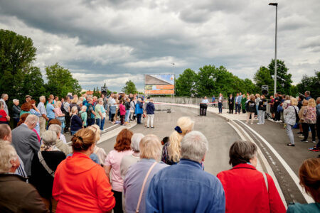 BAMBERG - 🌉 Buger Brücke feierlich eingeweiht! Neubau kostet 5 Millionen Euro weniger als geplant - Bauzeit pünktlich beendet! 🎉