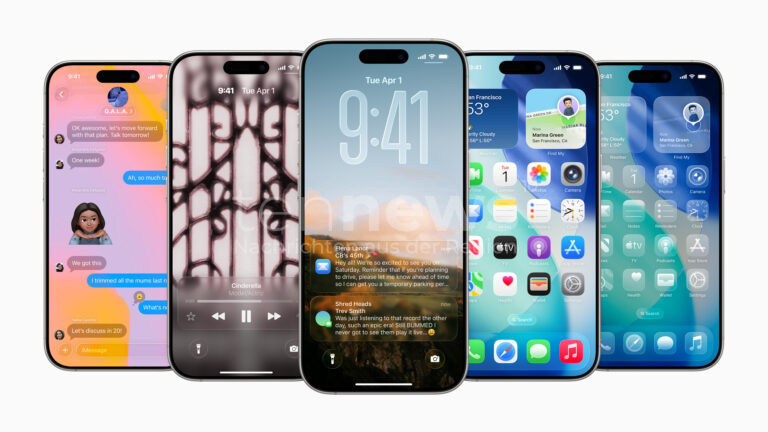 CUPERTINO – 🍏 Apple hat am Montag (09.06.2025) das neue Design „Liquid Glass“ für alle Betriebssysteme vorgestellt. ✨