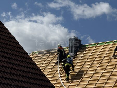 OBERMAXFELD - 🚨 Rauchmelder retteten am Dienstag (24.06.2025) Rohbau vor Brand-Katastrophe! Piepsende Lebensretter schlugen rechtzeitig Alarm! 🔥