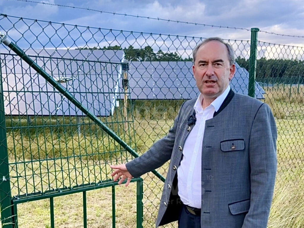 FLACHSLANDEN - ⚡ Bayerns größte PV-Anlage mit Wildöffnungen am Dienstag (22.07.2025) eingeweiht! Rehe können durch spezielle Zaun-Durchschlupfe! 🦌