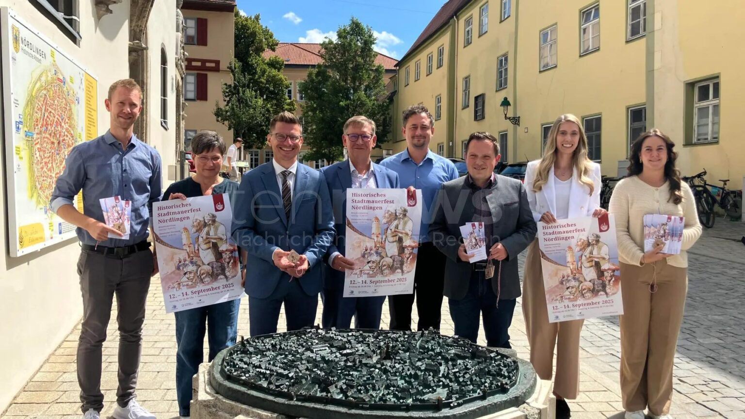 NÖRDLINGEN - 🏰 Historisches Stadtmauerfest kehrt zurück! 12.-14. September 2025 mit 2.500 Gewandeten, Festzügen, Aktionen und französischen Schafen! 🐑