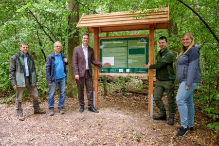 BAMBERG - 🌲 Neue Infotafeln im Bruderwald! Walderlebnispfad zeigt Klimawandel mit Thermometer - bis zu 5 Grad Unterschied! 🌡️