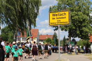 WEILACH - 🎉 Prachtvoller Festumzug der Edelweiß-Schützen am Sonntag (13.07.2025)! Tausende feierten 100 Jahre Vereinsgeschichte mit! 🎺
