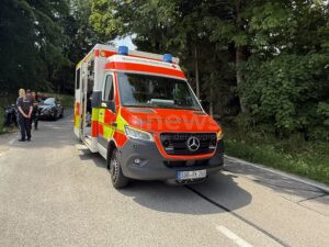 LOCH BEI HOHENWART - 🏍️ Motorradunfall am Samstag (05.07.2025)! Biker verliert Kontrolle in Kurve und landet im Wassergraben - keine schweren Verletzungen! 🏥