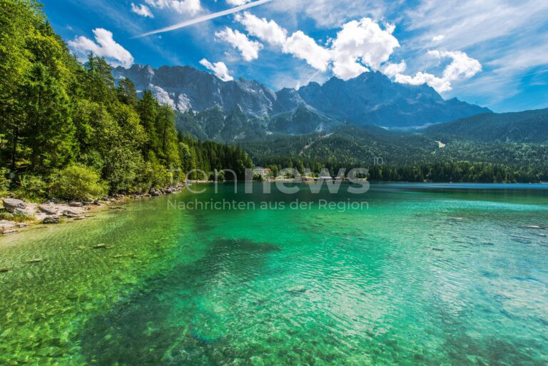 GRAINAU - ⚰ Tragödie am Eibsee: Vater (33) und Sohn (6) nach einer Woche tot geborgen - Spezialtaucher finden Körper in 24 Meter Tiefe! 🏔