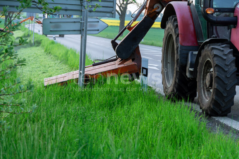 BAMBERG - 🚜 Mäharbeiten von Freitag bis Samstag (11.-12.07.2025)! Verkehrsbehinderungen am Berliner Ring - Vorsicht vor Mähfahrzeugen! ⚠