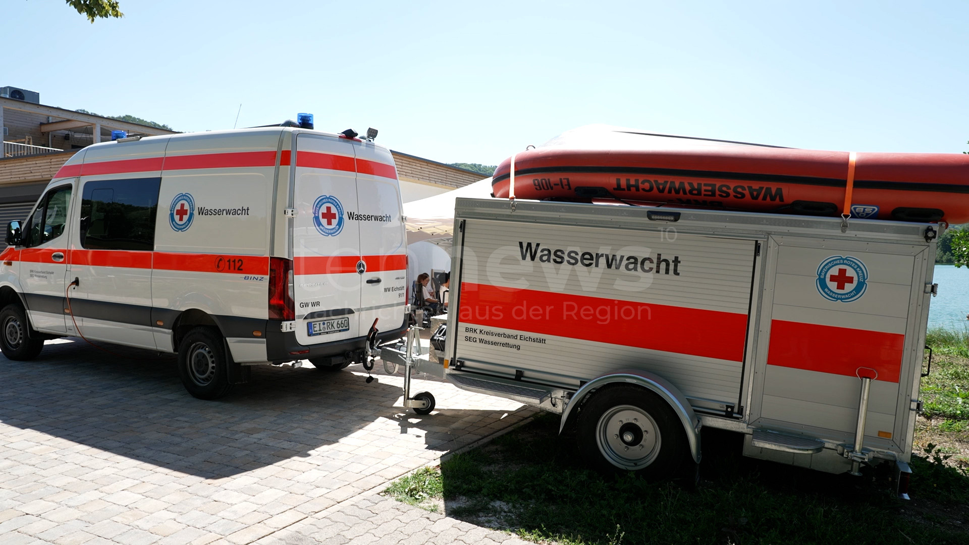 KINDING - 🏊 Über 30 Grad am Kratzmühlsee: Wasserwacht warnt vor Badeunfällen – langsam abkühlen, Sonnenschutz nutzen und Risiken vermeiden! 🌞