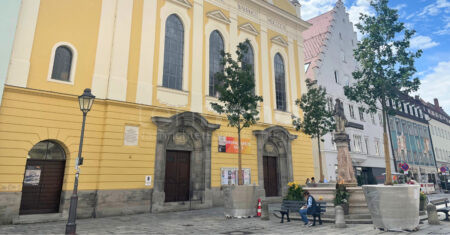 KAUFBEUREN - 🌳 Mobile Bäume verschönern Altstadt am Dienstag (05.08.2025)! 14 Pflanzen verwandeln Kaiser-Max-Straße in grüne Oase! 🏘️