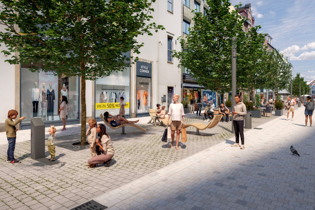 NÜRNBERG - 🏙️ Start für die Sanierung der Breiten Gasse: Ab Montag (01.09.2025) neue Pflasterarbeiten, mehr Bäume und bessere Aufenthaltsqualität in der Altstadt! 🌳