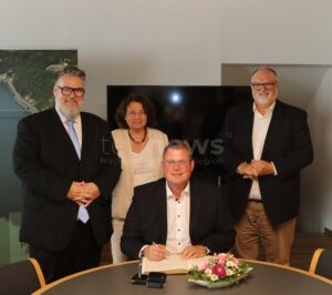 🏛️ PASSAU - Besuch von SPD-Fraktionschef Grießhammer bei OB Dupper! Dialog über Medizincampus, sozialen Wohnungsbau und Sicherheit! 🤝