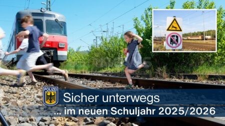 BAYERN - 🎒 Zum Schulanfang am Dienstag (16.09.2025): Bundespolizei warnt vor Gefahren im Bahnverkehr und gibt Sicherheitstipps für Schüler! 🚂