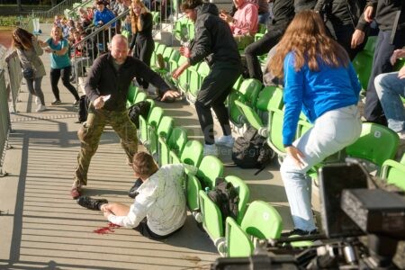 BAMBERG - 🚨 350 Einsatzkräfte trainierten am Samstag (13.09.2025) Amoklage-Szenario! Großübung im Fuchs-Park-Stadion - Innenminister Herrman vor Ort! 🏟️