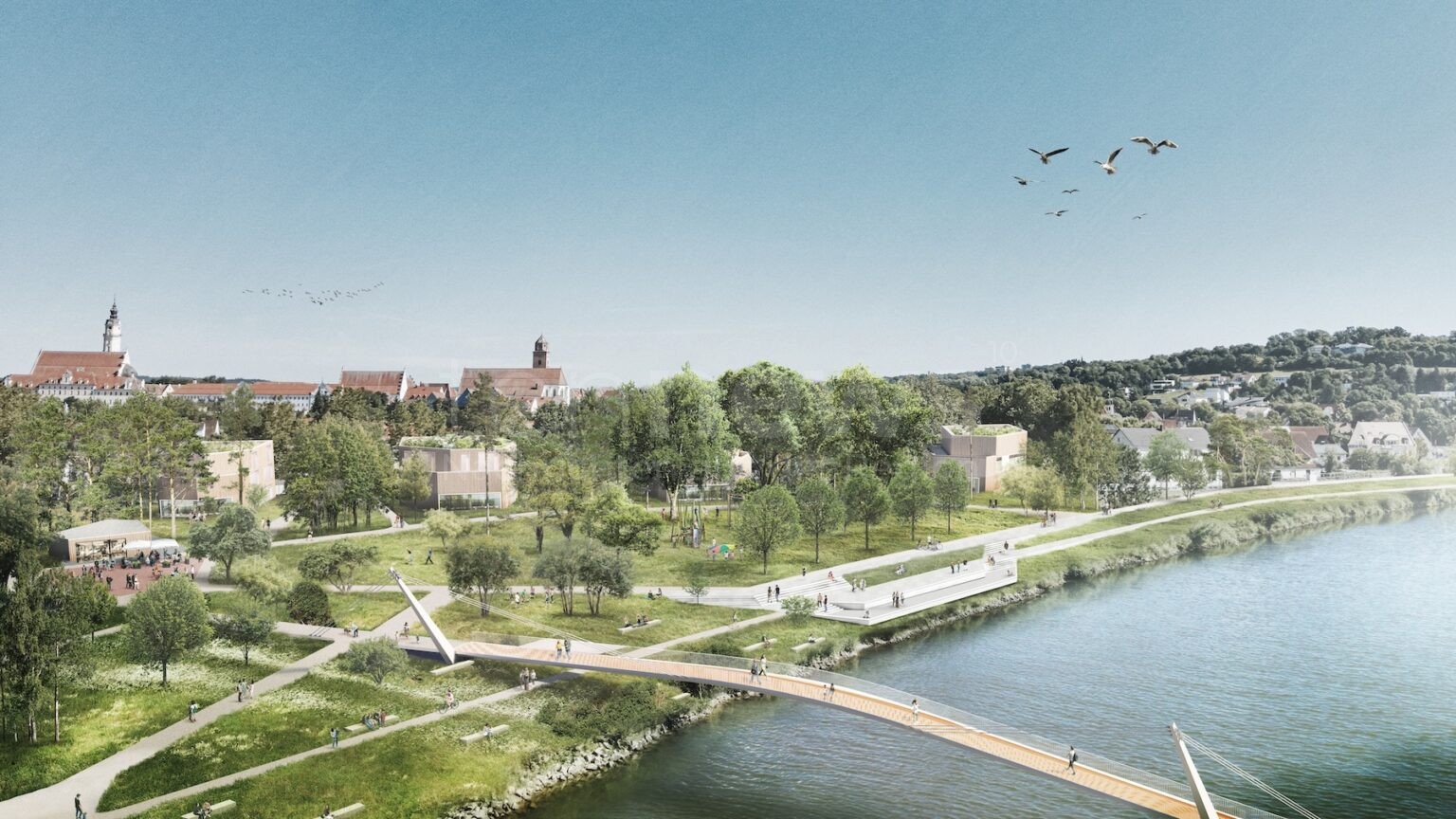 🌱 DONAUWÖRTH - Landesgartenschau 2028 nimmt Gestalt an! Neue Donau- und Wörnitzbrücken schaffen Verbindungen zwischen Stadt und Wasser! 🌉