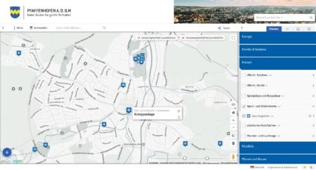 PFAFFENHOFEN AN DER ILM - 🗺️ Neues Geoportal bündelt interaktiv Stadtinformationen - Von Wanderwegen über Bebauungspläne bis Spielplätze! 📍