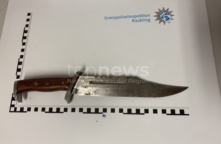 BAD FEILNBACH - Gesuchter Straftäter am Sonntag (31.08.2025) mit Kampfmesser gestoppt! 40-Jähriger sitzt in Haft!