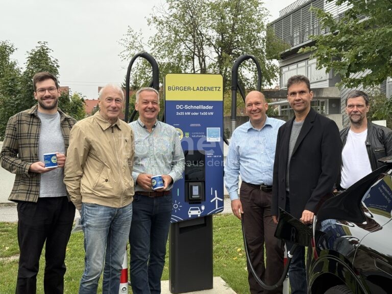 ⚡ NEUFAHRN - Zwei neue Schnellladesäulen Mitte September in Betrieb! E-Autos tanken 150 km Reichweite in nur 30 Minuten am Marktplatz! 🚗
