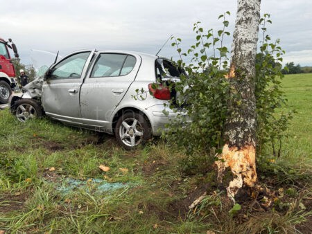 🚗 HOHENWART - Schwerer Unfall am Mittwoch (10.09.2025)! 20-Jähriger kracht mit Toyota in Baum - per Hubschrauber ins Klinikum! 🚁