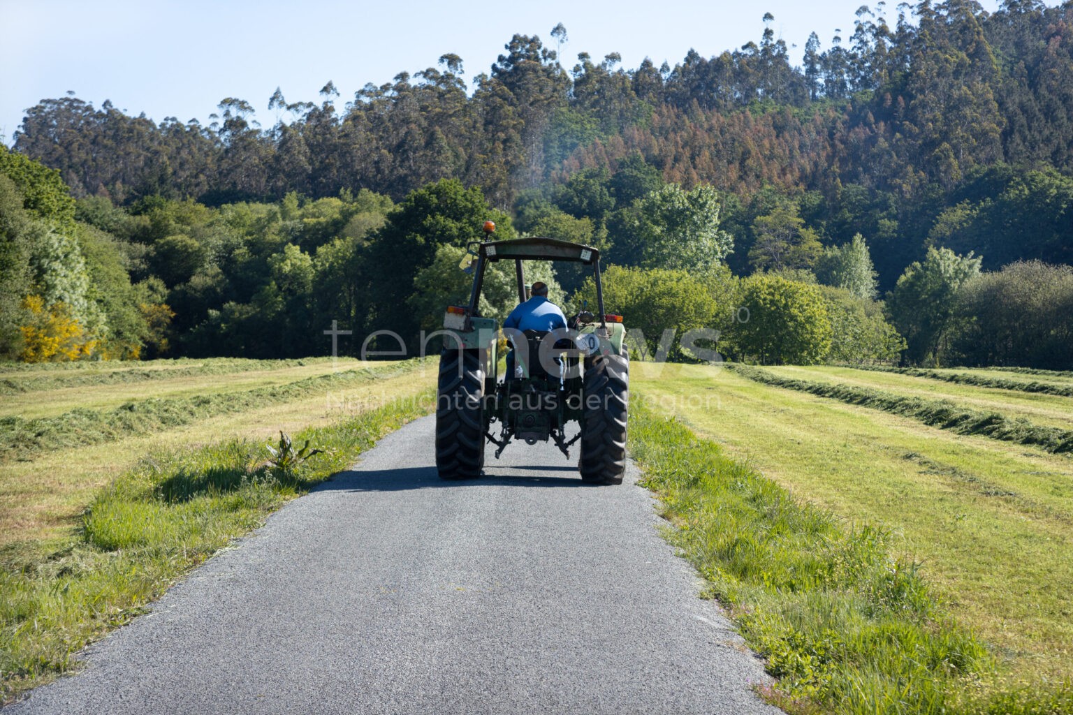 ST2236 BEI SCHLICHENREUTH - 🚜 Traktorunfall am Freitag (10.10.2025): Fahrer mit 0,8 Promille und ohne Führerschein übersieht Auto - Frau schwer verletzt! 🚑