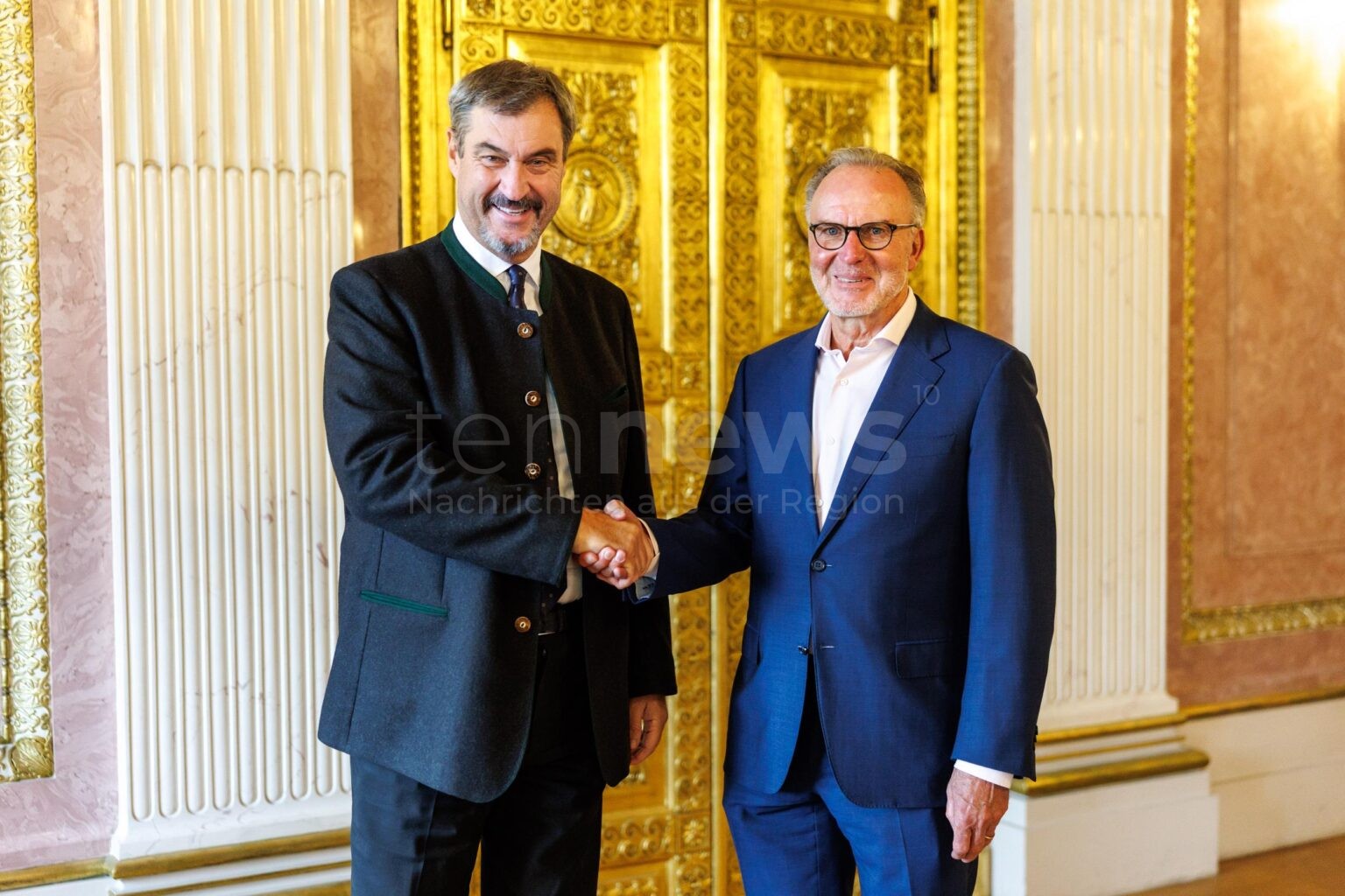 MÜNCHEN - 🏆 Söder verleiht am Samstag (11.10.2025) Bayerischen Sportpreis an Karl-Heinz Rummenigge! Gala in der BMW Welt! ⚽