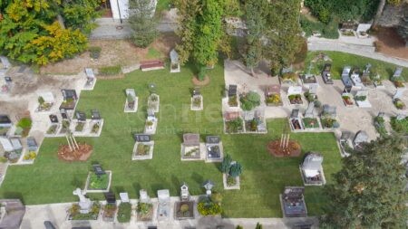 PASSAU - 🌿 Ilzstadtfriedhof mit neuer Grünfläche aufgewertet! 250 Quadratmeter Rasen verlegt und zwei Pflanzinseln angelegt! 🏞️