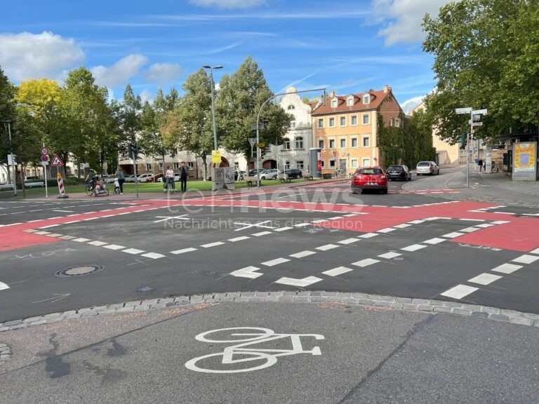 BAMBERG - 🚴 Markierungsarbeiten am Markusplatz in der Nacht auf Dienstag (14.10.2025) ab 2 Uhr! Ergänzung fehlender Markierungen für Fahrradverkehr! 🛣