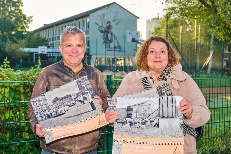 BAMBERG - 📅 Neuer Stadtarchiv-Kalender 2026 erschienen! "Bamberger Impressionen von Alfons Steber" zeigt die Stadt in den 1950er Jahren! 📸