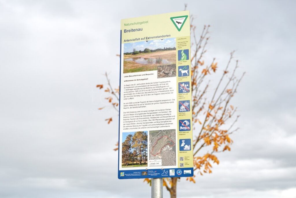 Bamberg weiht größtes Naturschutzgebiet "Breitenau" ein - Flugplatz trifft Artenvielfalt! - tennews BAMBERG - 🌿 Neues Naturschutzgebiet "Breitenau" am Dienstag (21.10.2025) eingeweiht! 80 Hektar mit 385 Pflanzenarten - Flugplatz und Natur vereint! 🦅
