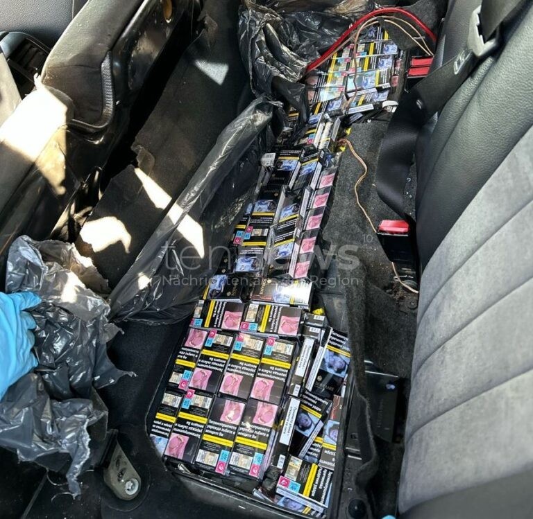 SELB - 🚬 Zigarettenschmuggel am Donnerstag (02.10.2025) aufgeflogen! Bulgaren verstecken über 17.000 Zigaretten im Auto - 6.000 Euro Sicherheitsleistung! 🚔