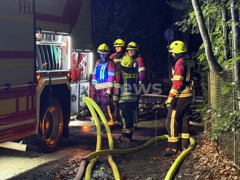 ALTENTHANN - 🔥 Vollbrand in der Nacht zum Montag (06.10.2025)! Historisches Golf-Clubhaus komplett zerstört - Millionenschaden, Polizei sucht Zeugen! 🚒