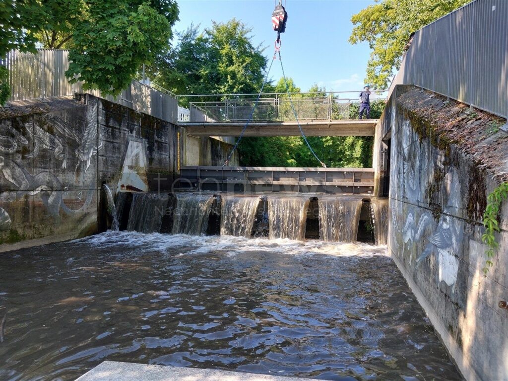 PFAFFENHOFEN AN DER ILM - 🚧 Sperrung von zwei Fußgängerbrücken im Bürgerpark ab Montag (13.10.2025) bis 28. Oktober! Umwege durch Park möglich! 🌉