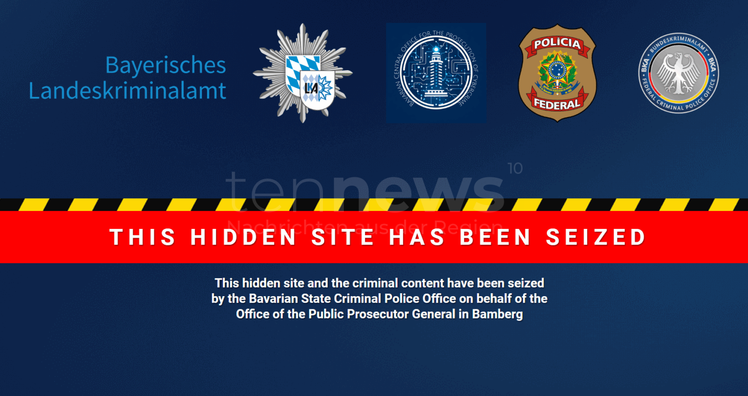 PĂ€dokriminelle Darknet-Plattformen zerschlagen: 350.000 Nutzer und 660 Stunden Missbrauchsvideos - Betreiber in Brasilien verhaftet! - tennews BAMBERG - đ» Darknet-Plattformen zerschlagen! 350.000 Nutzer und 660 Stunden Missbrauchsvideos - pĂ€dokrimineller Betreiber in Brasilien verhaftet! đź