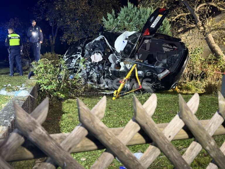 THEILENHOFEN-DORNHAUSEN - 🚒 Horrorunfall am Freitagabend (07.11.2025). 17-Jähriger am Steuer fuhr Rennen gegen sich selbst! Zwei Personen schwer verletzt.💥