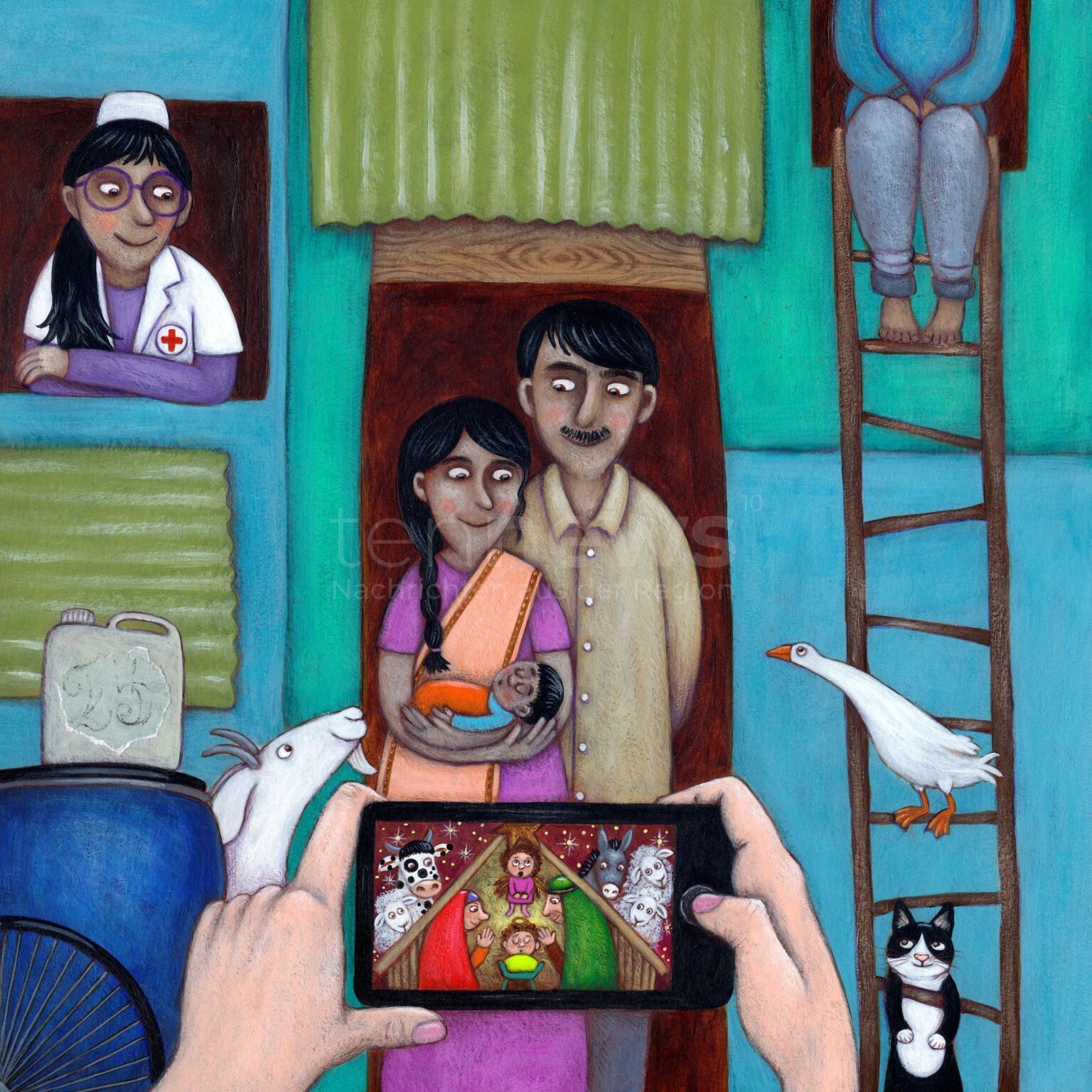 Pfaffenhofen: Vorweihnachtsausstellung „Krippen aus Künstlerhand“ zeigt moderne Blicke auf die Weihnachtskrippe - tennews PFAFFENHOFEN AN DER ILM - 🎄 Ausstellung „Krippen aus Künstlerhand“ zeigt moderne Illustrationen zur Weihnachtskrippe in der Städtischen Galerie. 🖼️