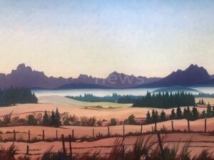 SCHROBENHAUSEN - 🎨 GeoArt-Ausstellung ab Sonntag (25.01.2026) im Museum! Kunst trifft Geologie: Gemälde von Dr. Peter Volk mit Mineralien! 💎